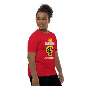 Burundian Princess Youth Short Sleeve T-Shirt